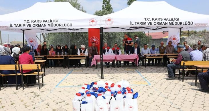 Kars’ta kadın üreticilere yönelik süt sağımı hijyeni eğitimi tamamlandı