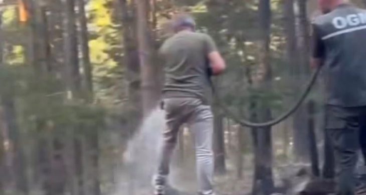 Sarıkamış’ta orman yangını korkuttu: Erken müdahale faciayı önledi