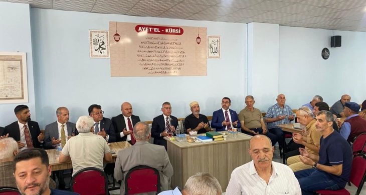 AK Parti TBMM Grup Başkanı Abdullah Güler, Kars TSO Başkanı Bozan’a taziye ziyaretinde bulundu