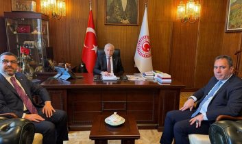 Kars Milletvekili Adem Çalkın ve Başkan Senger’den TBMM Başkanvekili Celal Adan’a ziyaret