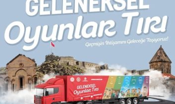 Geleneksel Oyunlar Tırı Kars’ta Çocuklarla Buluşuyor!