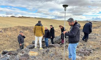 Çamçavuş köyünde içme suyu çalışmaları için arazi incelemesi yapıldı