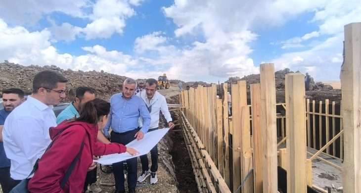 DSİ ve Sayıştay heyeti Kars’taki projeleri yerinde inceledi