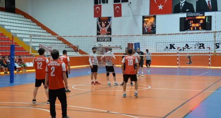 3. Kamu Spor Oyunları Kapsamında Voleybol Turnuvası başladı