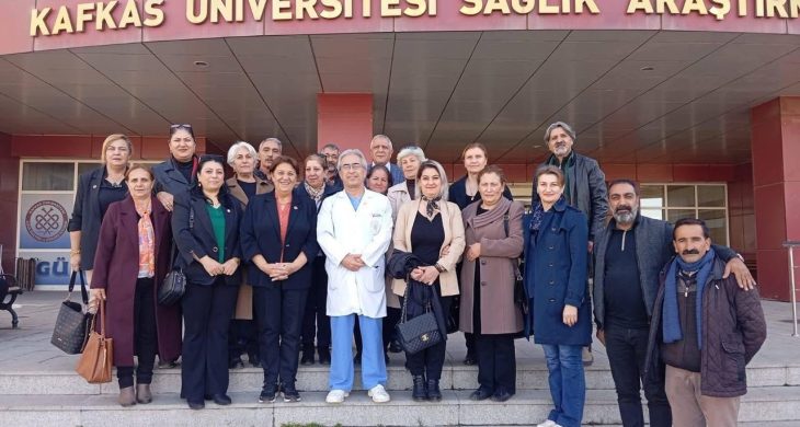Kars CHP’den Prof. Dr. Barlas Sülü’ye hayırlı olsun ziyareti