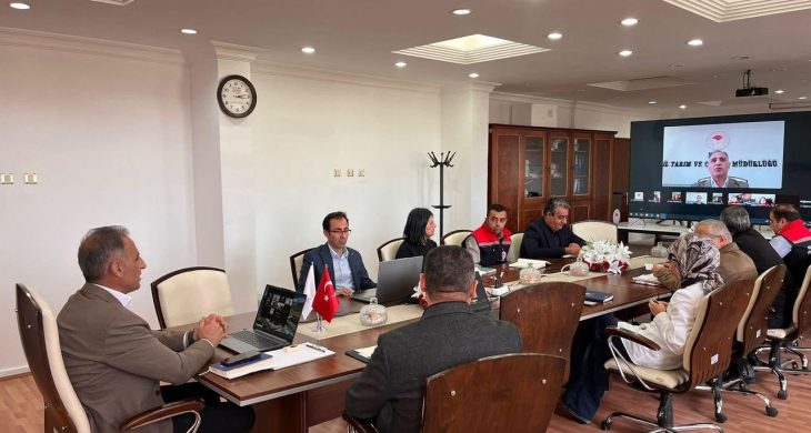 Kars Tarım İl Müdürlüğü’nde değerlendirme toplantısı gerçekleştirildi