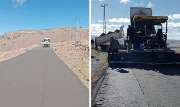 Kars’ın Susuz ilçesi Erdağı Köyü’nde SSB beton yol yapım işi başladı