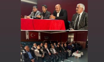 Kaymakam Enis Aslantatar, KÖYDES Ekim ayı 2. Olağan Genel Kurul Toplantısına katıldı