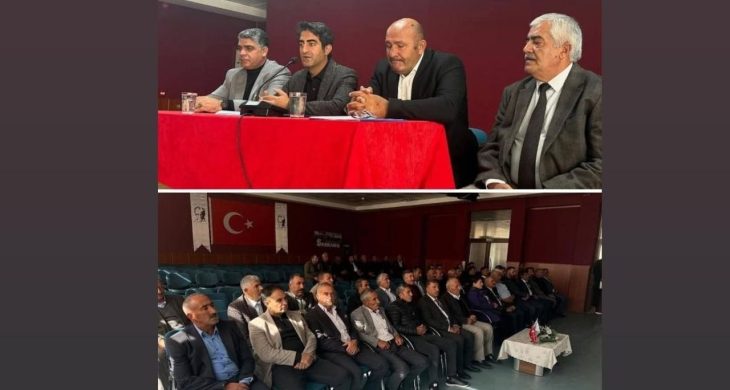 Kaymakam Enis Aslantatar, KÖYDES Ekim ayı 2. Olağan Genel Kurul Toplantısına katıldı