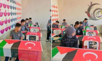 Kars’ta da Gazze ve Filistin için farkındalık etkinlikleri düzenlendi