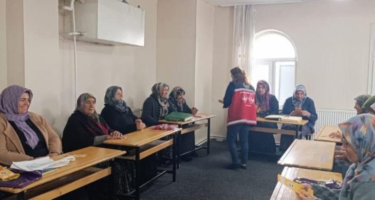 Kuran kurslarında kadına yönelik şiddet ve erken yaşta evliliklere karşı bilgilendirme yapıldı