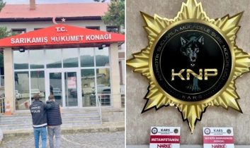 Sarıkamış’ta yasaklı madde operasyonu: 1 kişi tutuklandı
