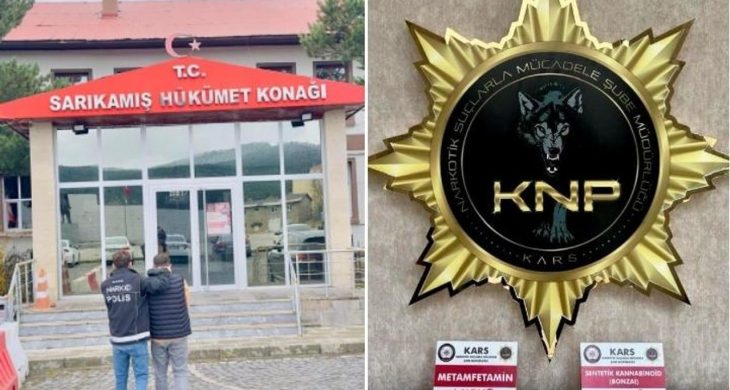 Sarıkamış’ta yasaklı madde operasyonu: 1 kişi tutuklandı