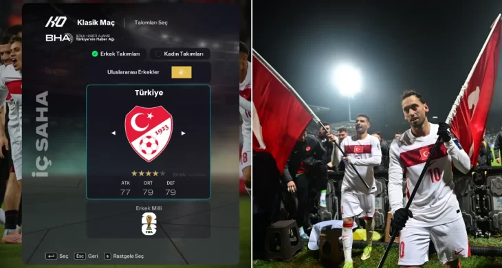EA FC 26 için Türkiye A Milli Takımı sürprizi