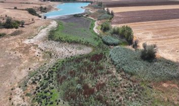 Edirne’de Yağcılı Göleti tamamen kurudu