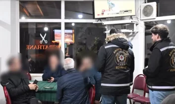 Edirne’de kumar, tombala ve yasadışı bahis operasyonu