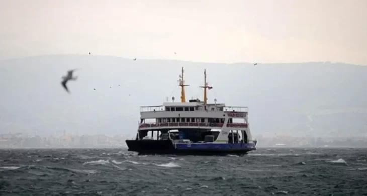 Kuvvetli rüzgar nedeniyle Bodrum feribot seferleri iptal edildi