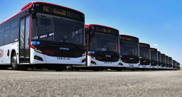 EGO otobüs filosu güçlenmeye devam ediyor: