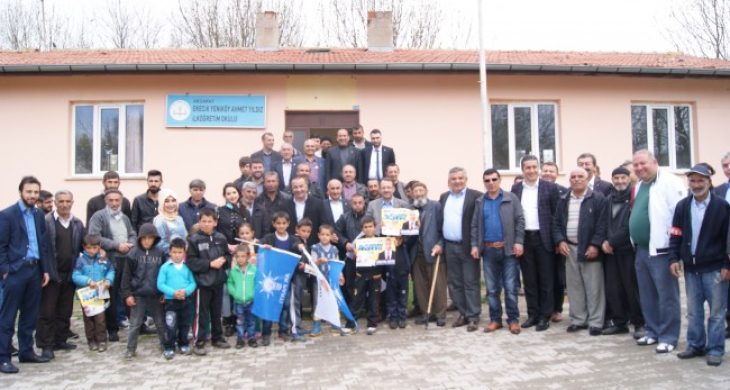 Ekecik bölgesi köylerini ziyaret