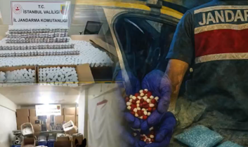 İstanbul’da 2 milyona yakın uyuşturucu hap ele geçirildi