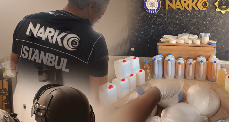 İstanbul’da dev uyuşturucu operasyonu: 207 kilo metamfetamin ele geçirildi