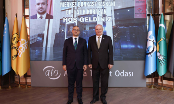 Merkez Bankası Başkanı ATO’da