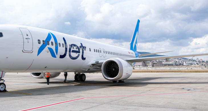 AJet’in dördüncü Boeing 737-8 MAX uçağı İstanbul’a geldi