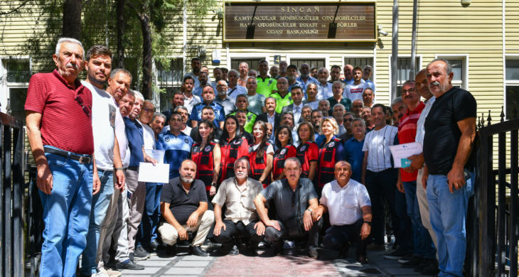 Ankara Büyükşehir Belediyesi okul servis şoförlerine eğitim veriyor