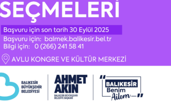 Balıkesir Büyükşehir Belediye Koroları yeni yeteneklerini arıyor