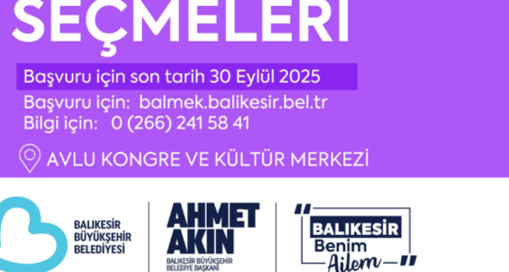 Balıkesir Büyükşehir Belediye Koroları yeni yeteneklerini arıyor