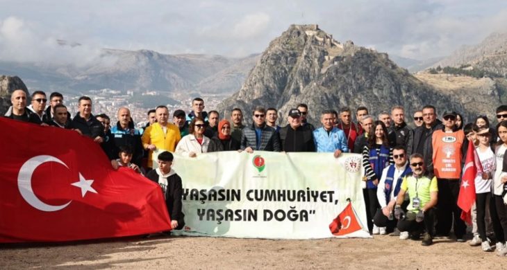 Amasya’da Cumhuriyetin 102’nci yılı doğayla kutlandı