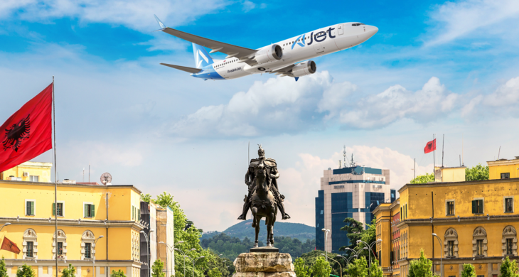 AJet, İstanbul ve Ankara’dan Tiran’a uçacak