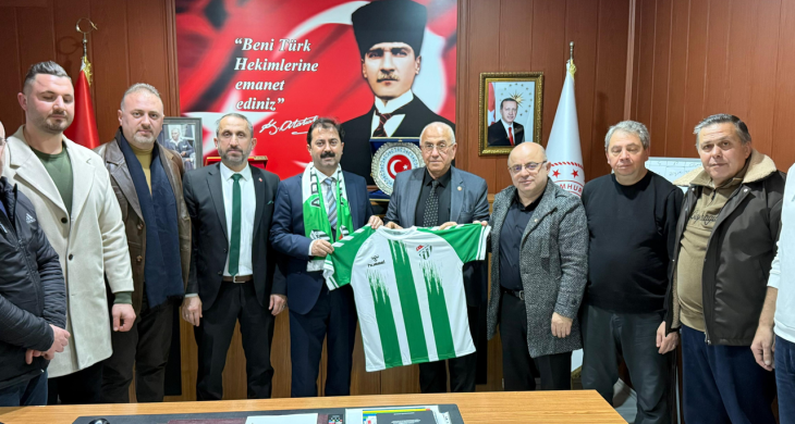 Artvinspor’dan İl Sağlık Müdürü Arslan’a ziyaret