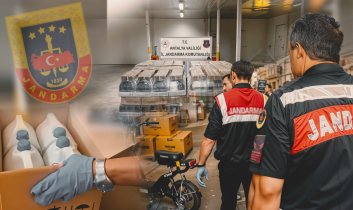 Antalya’da 119 bin 500 litre sahte alkol ele geçirildi