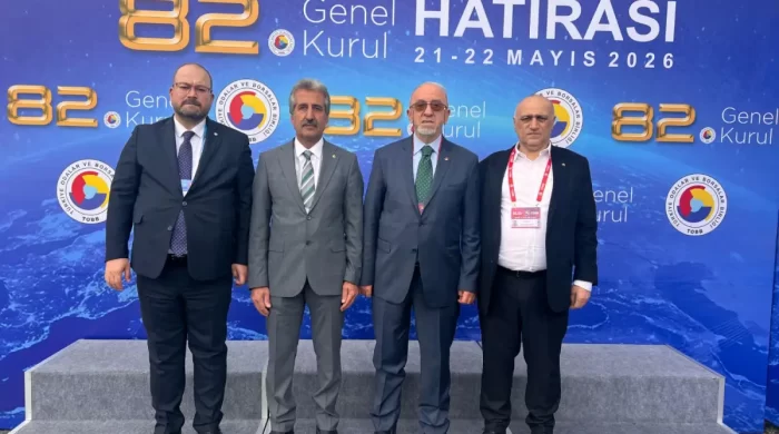 Elazığ Ticaret Borsası heyeti TOBB genel kuruluna katıldı