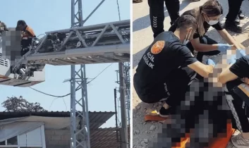 Elektrik direğinde asılı halde bulunan kişi hayatını kaybetti
