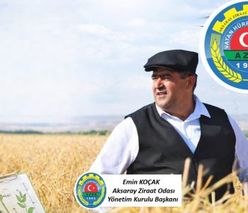 Aksaray Ziraat Odası Başkanı Emin Koçak’tan Çiftçilere Gübre Uyarısı