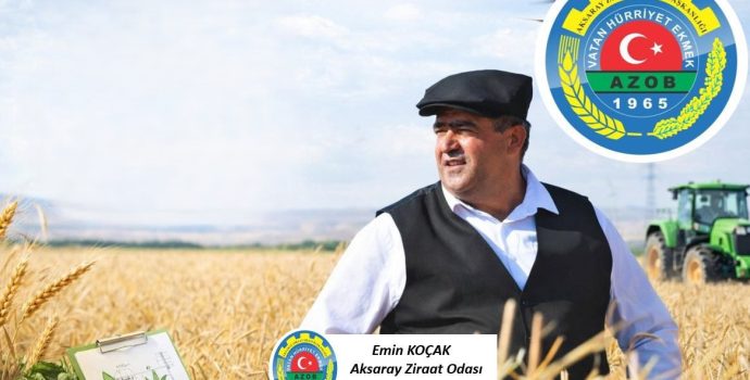 Aksaray Ziraat Odası Başkanı Emin Koçak’tan Çiftçilere Gübre Uyarısı