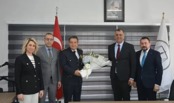 Hatay emniyetinden baroya ziyaret