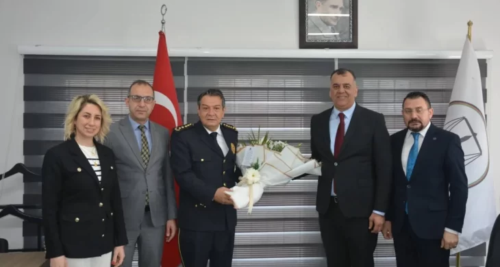 Hatay emniyetinden baroya ziyaret