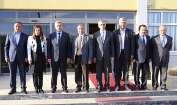 Bakan Alaboyun Rektör Şahin’i Ziyaret etti