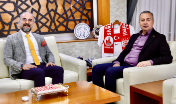 Tokuş’tan Sivas Belediye Başkanı Uzun’a teşekkür ziyareti