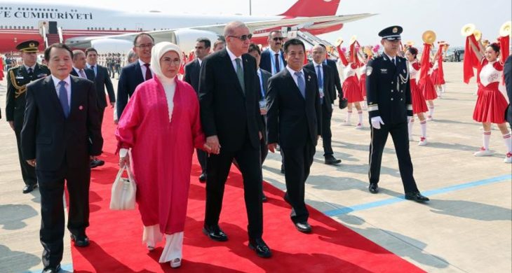 Cumhurbaşkanı Erdoğan, ŞİÖ Zirvesi için Çin’de