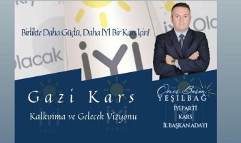 Ömer Baran Yeşilyurt, İYİ Parti Kars il başkanlığına adaylığını açıkladı