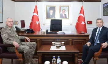 Erzurum 9. Kolordu Komutanı Tümgeneral Akyıldız, Artvin’de