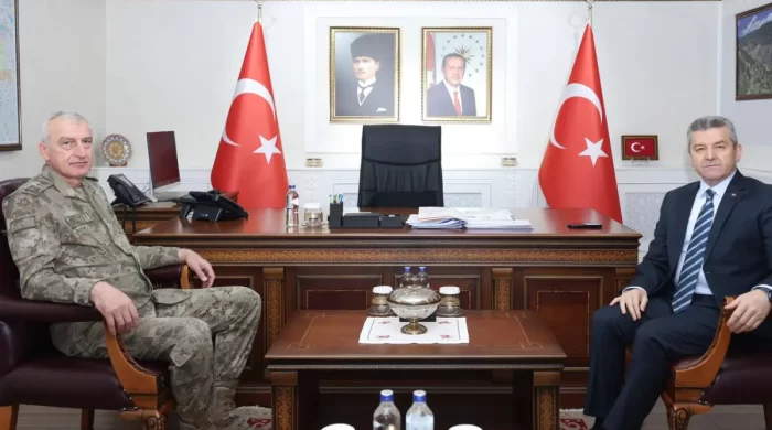 Erzurum 9. Kolordu Komutanı Tümgeneral Akyıldız, Artvin’de