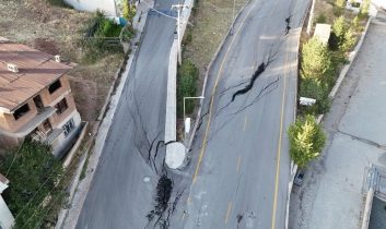 Erzurum İspir’de heyelan