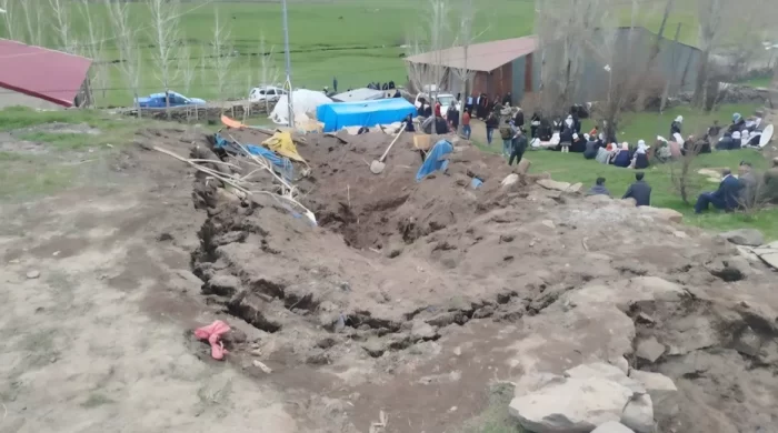 Erzurum’da ahır faciası: göçük altında kalan kadın hayatını kaybetti