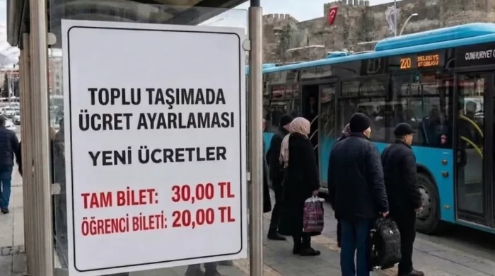 Erzurum’da ulaşım ücretleri yükseldi: “Kısa mesafe uzun fatura” tepkisi!