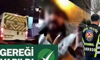 İstanbul’da Kafasıyla Araç Camını Kırarak Sürücüye Saldıran Kişi Yakalandı